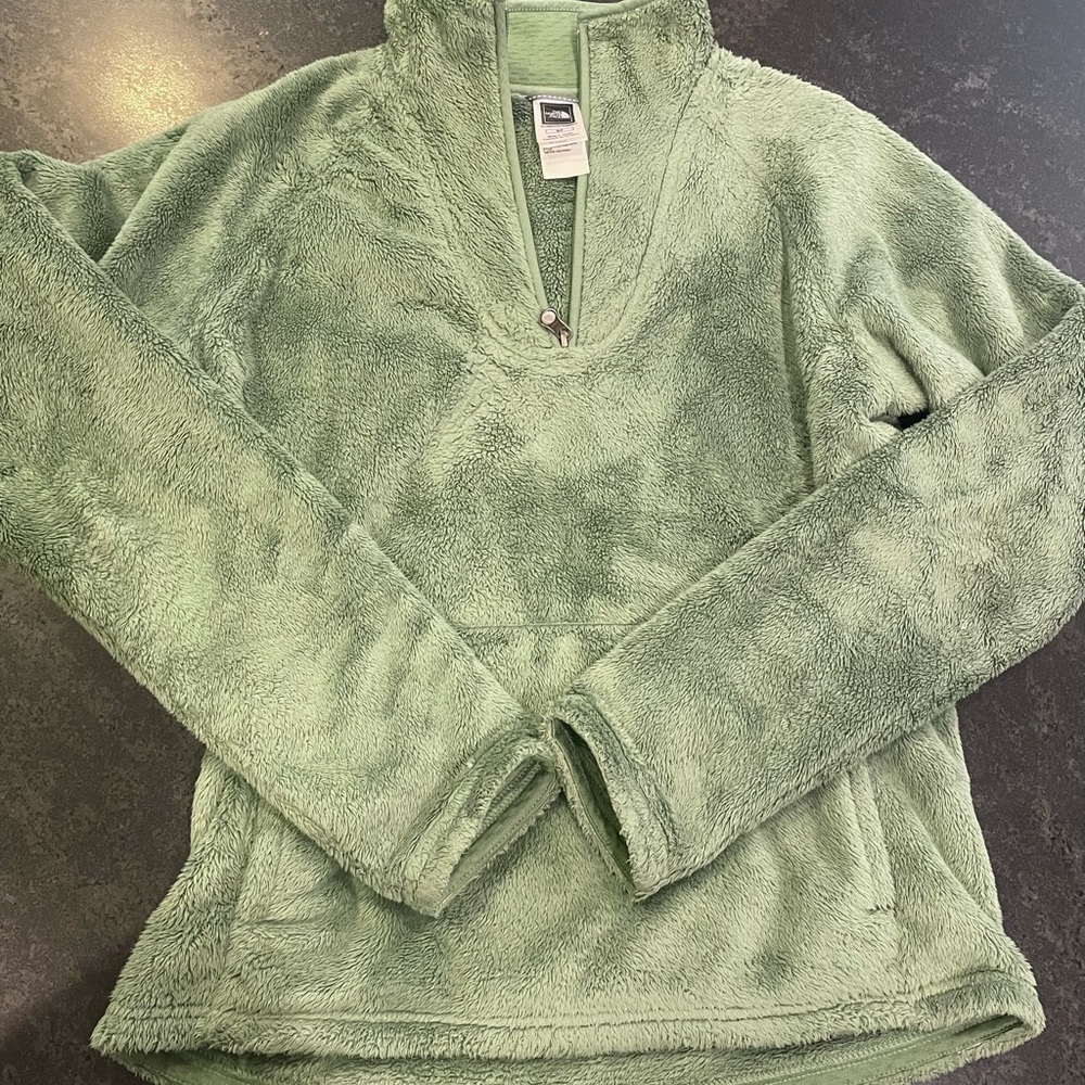 North Face Osito 1/4 zip Small